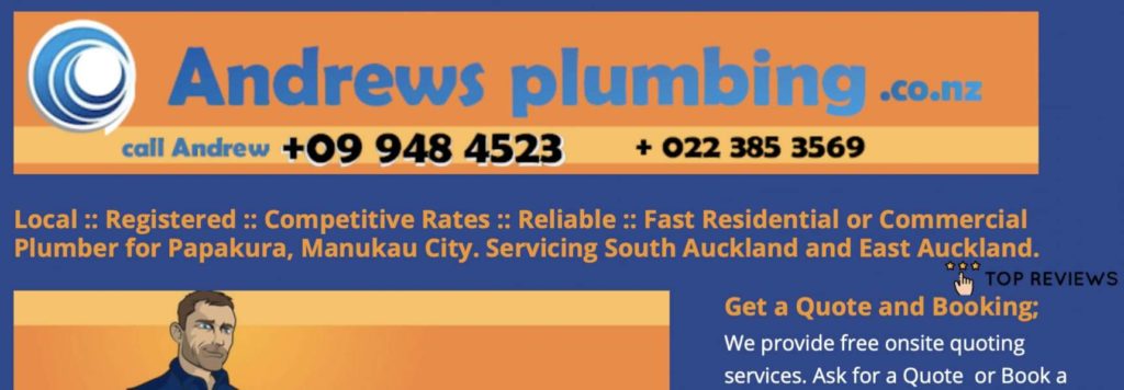 Andrews Plumbing Services' Homepage