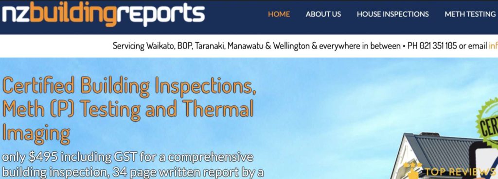 NZ Building Reports' Homepage