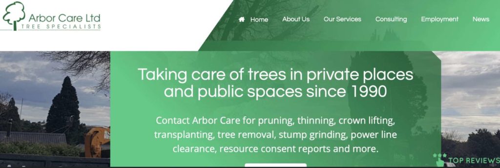 Arbor Care Ltd's Homepage