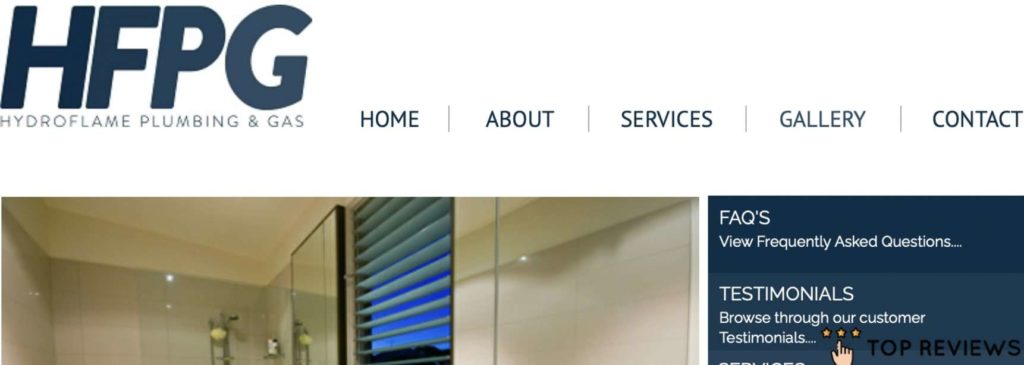 Hydroflame Plumbing and Gas' Homepage