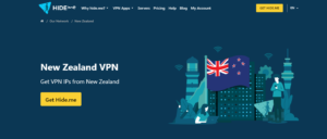 hide.me VPN's homepage