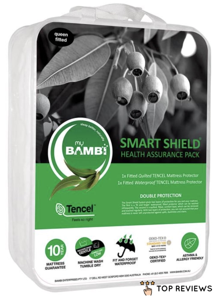 My Bambi Tencel Mattress Protector Health Assurance Pack