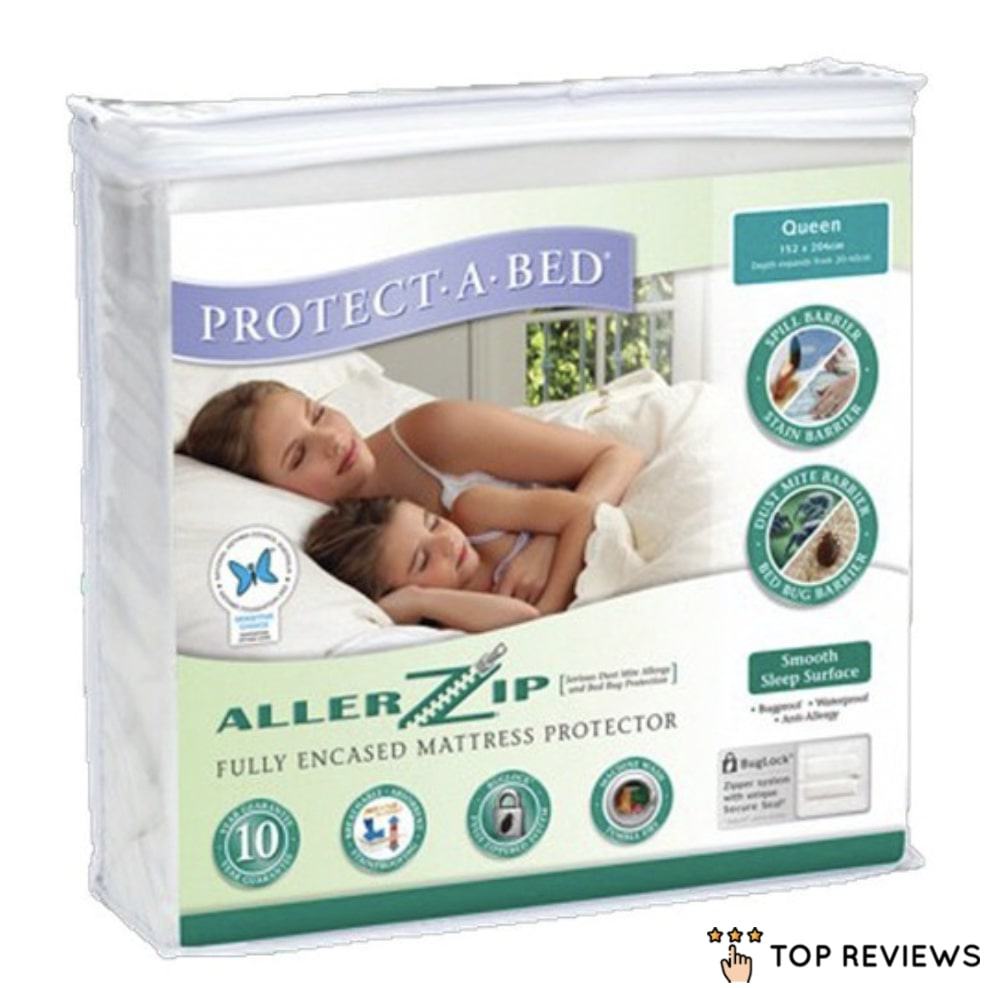 Allerzip Smooth Fully Encased Mattress Protector