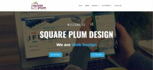 Square Plum Design's homepage