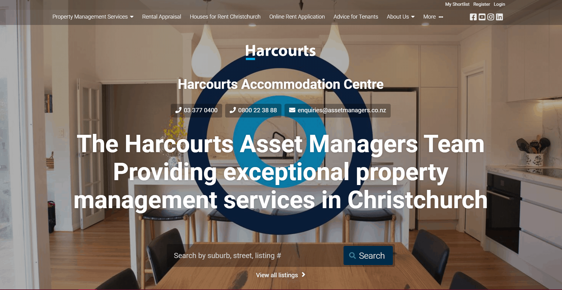 Harcourts Accommodation Centre