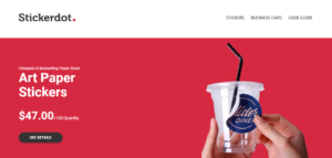 Stickerdot's homepage