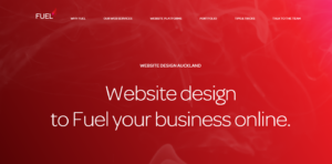 Fuel's homepage