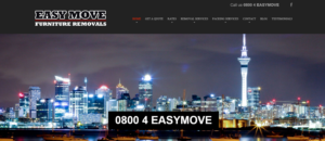 Easy Move Furnature Removals' homepage