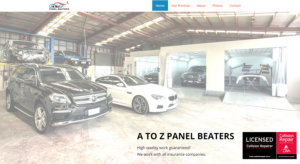 Atoz Panel Beaters' homepage