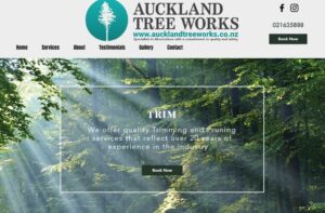 Auckland Tree Works' homepage