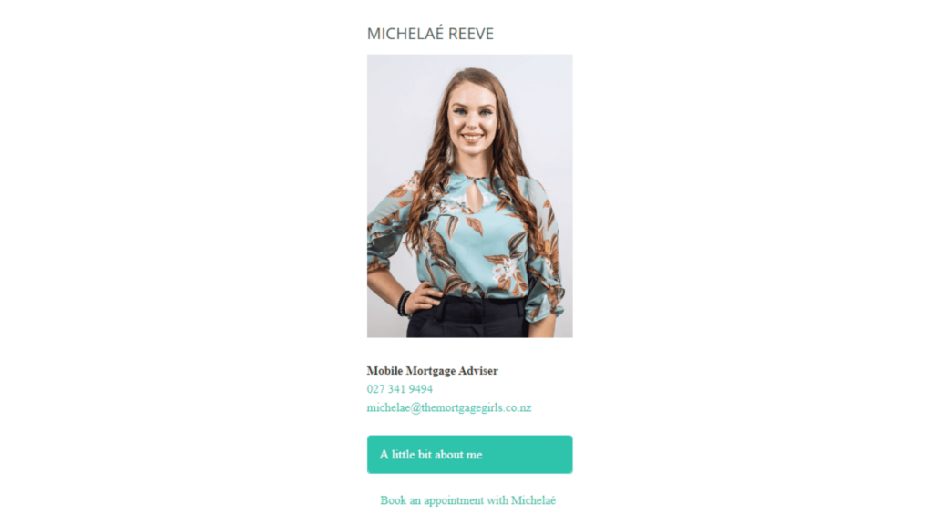 Michelaé Reeve - The Mortgage Girls' Website