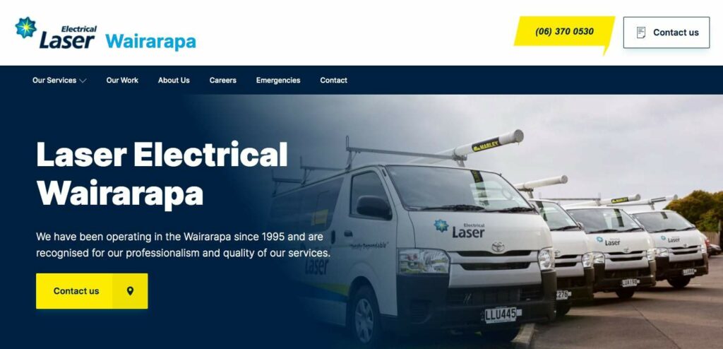 Laser Electrical Wairarapa's Homepage