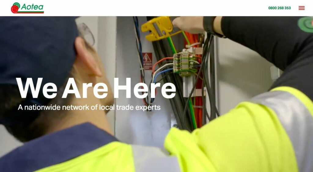 Aoetea Electrical Wairarapa's Homepage