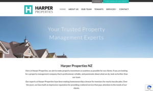 Harper Properties' homepage