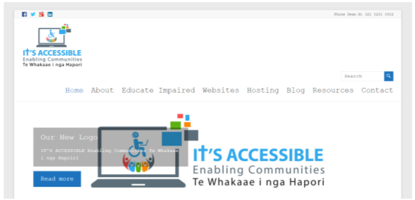 It's Accessible Homepage