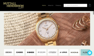 Nutall Henderson Jewellers' homepage