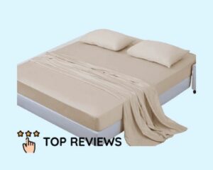 Dreamz Bamboo Cotton Bedsheet Set (Ivory)