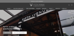 Fifth Avenue Diamond Experts' homepage