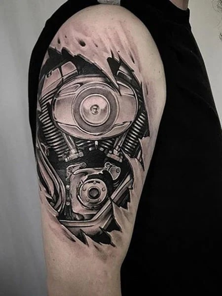 Skin Tear Tattoos