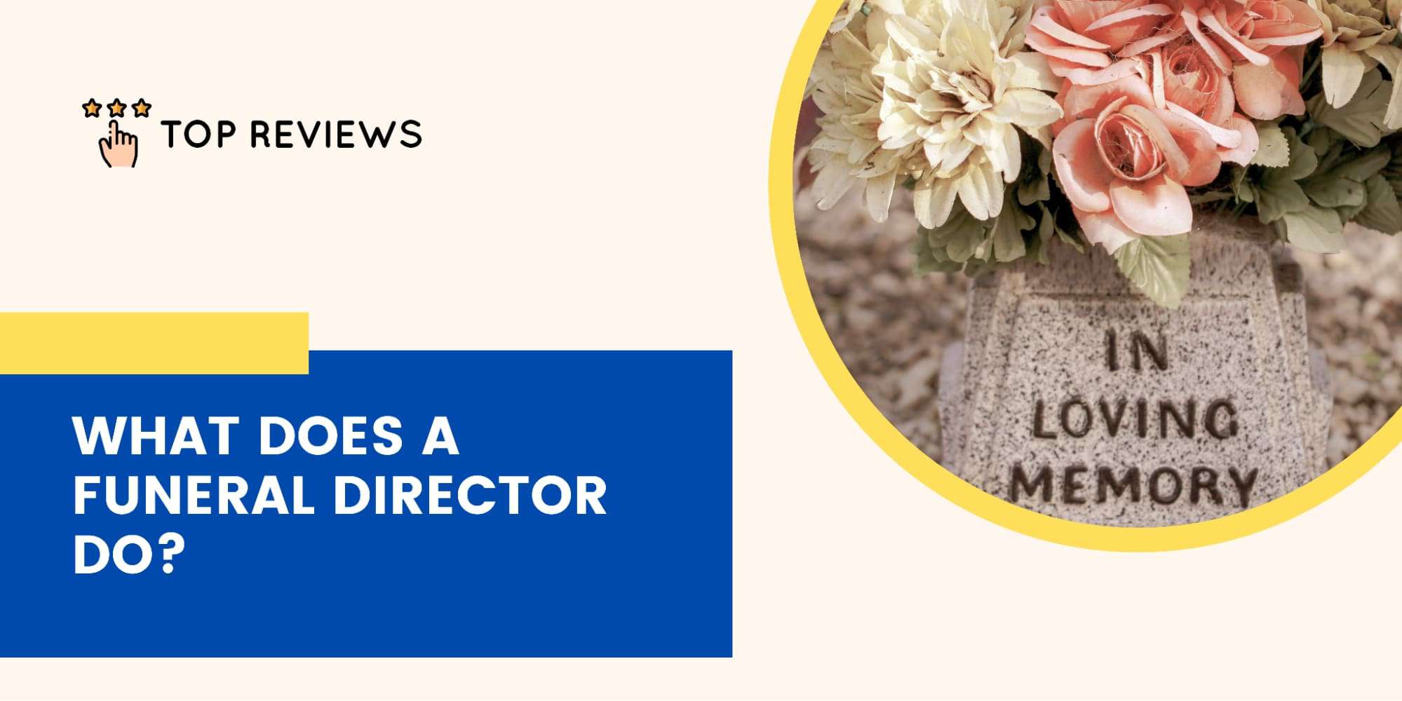 What does a funeral director do