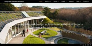 Collingridge and Smith Architects' homepage
