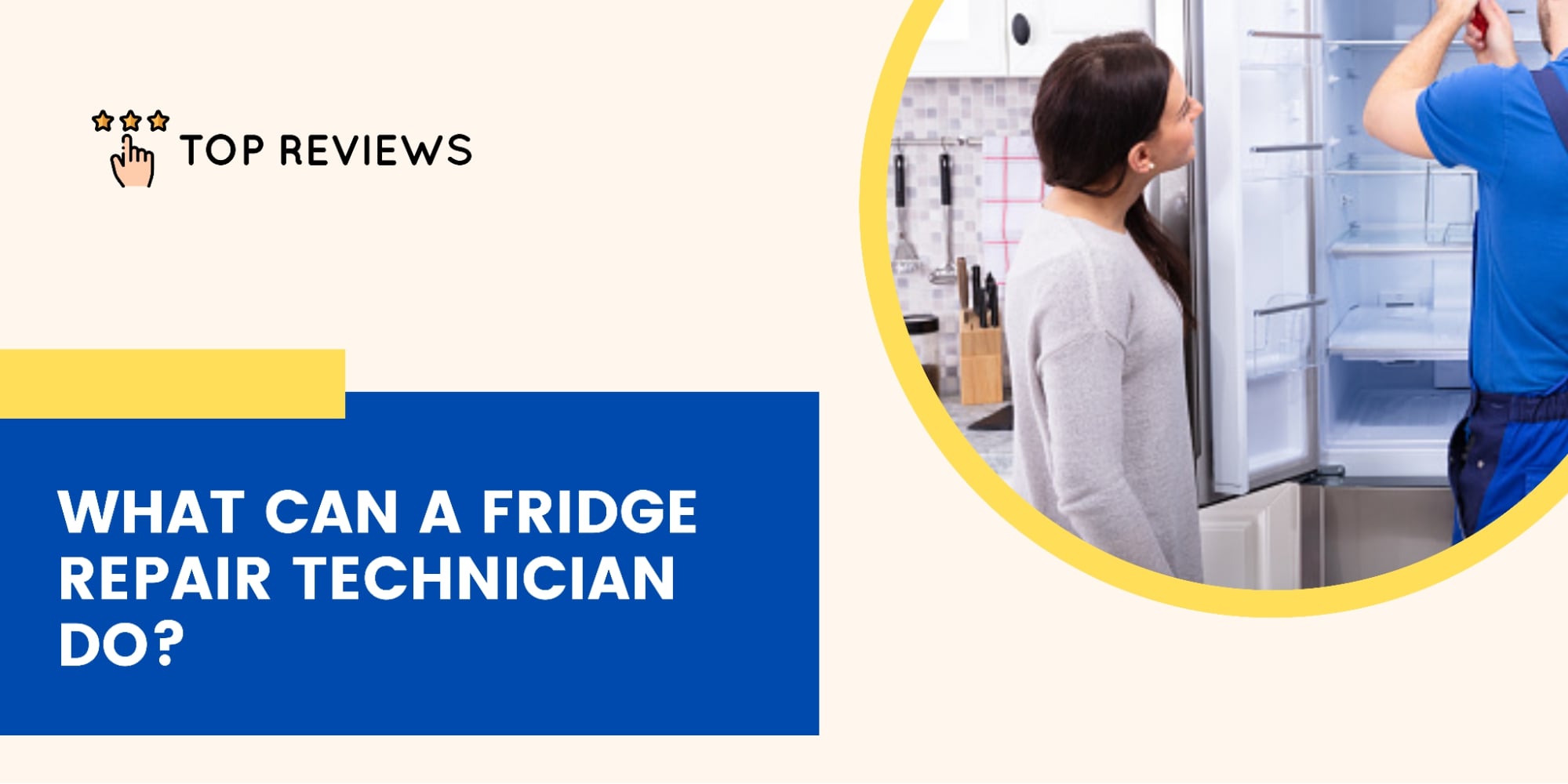 What can a fridge repair technician do