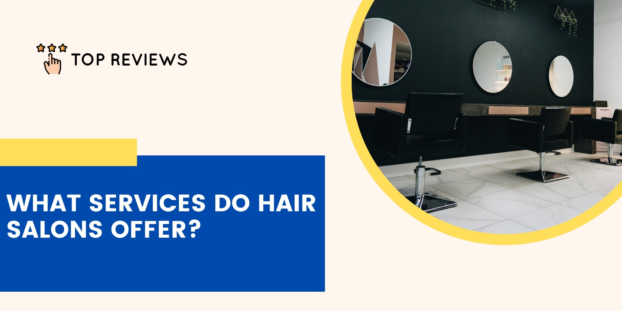 What services do hair salons offer