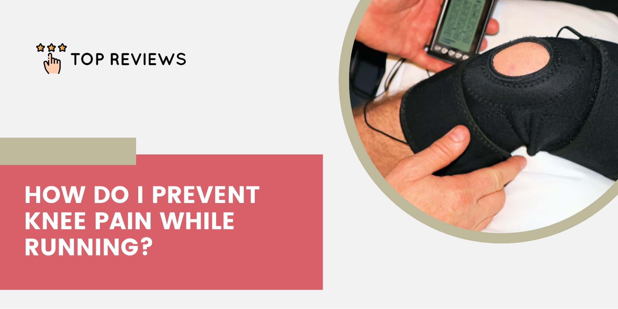 How do I prevent knee pain while running