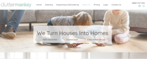 Clutter Monkey's homepage