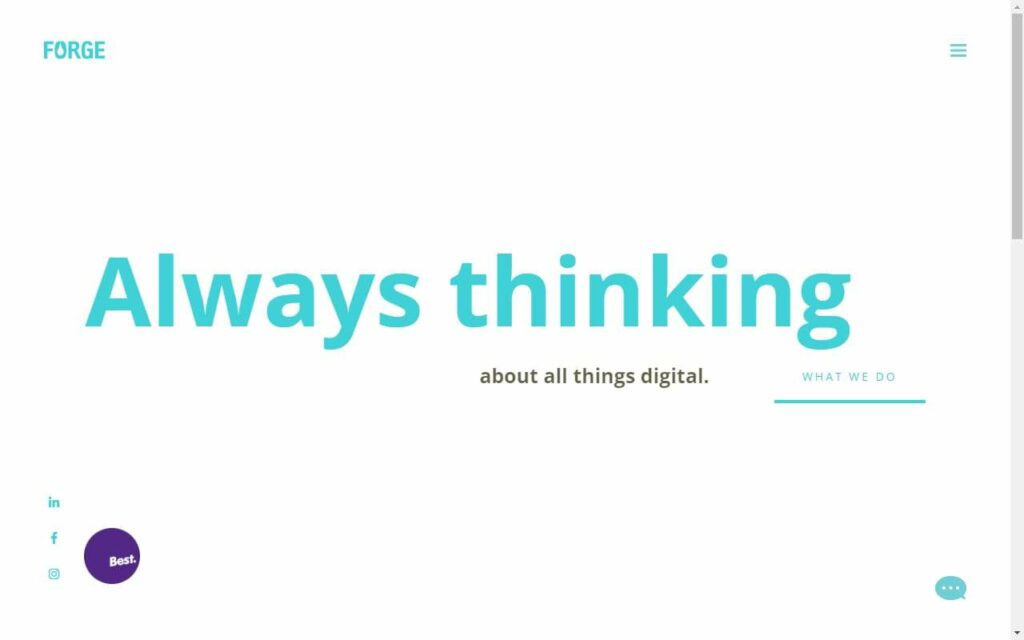 Forge Creative's Homepage