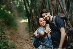 Go hiking with your significant other at Hunua Falls Path