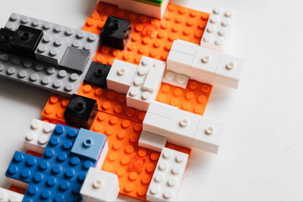 Play with LEGO at the Imagination Station