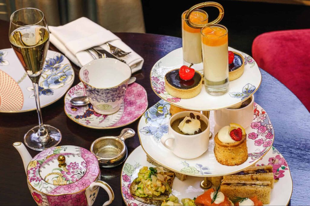 Enjoy high tea at Hippopotamus Restaurant & Cocktail Bar