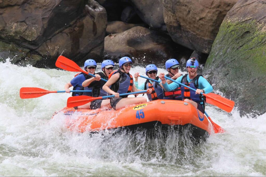 Go rafting via Hidden Valleys