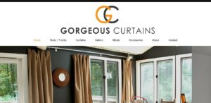 gorgeous curtains' homepage