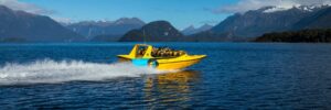 Ride a jet boat together