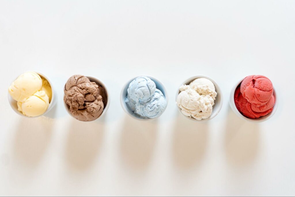 Have some delicious ice cream at Movenpick