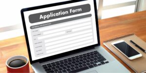 Access the application form portal