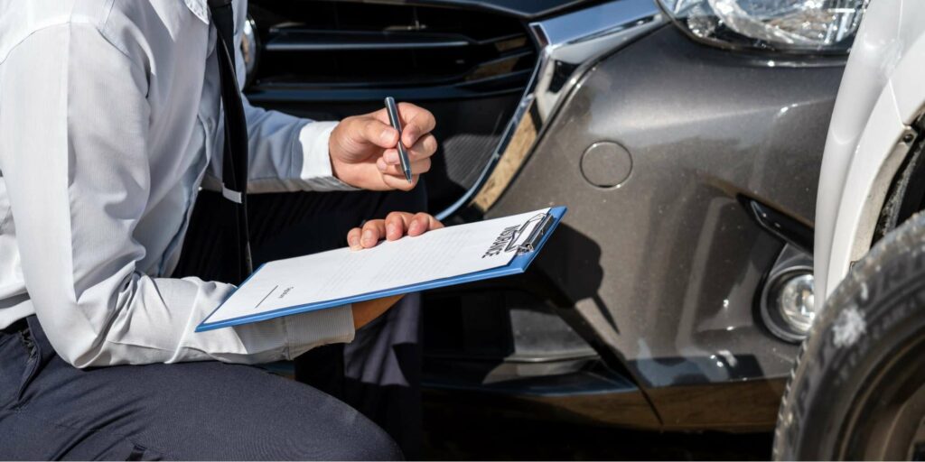 Get the vehicle inspected by an entry certifier