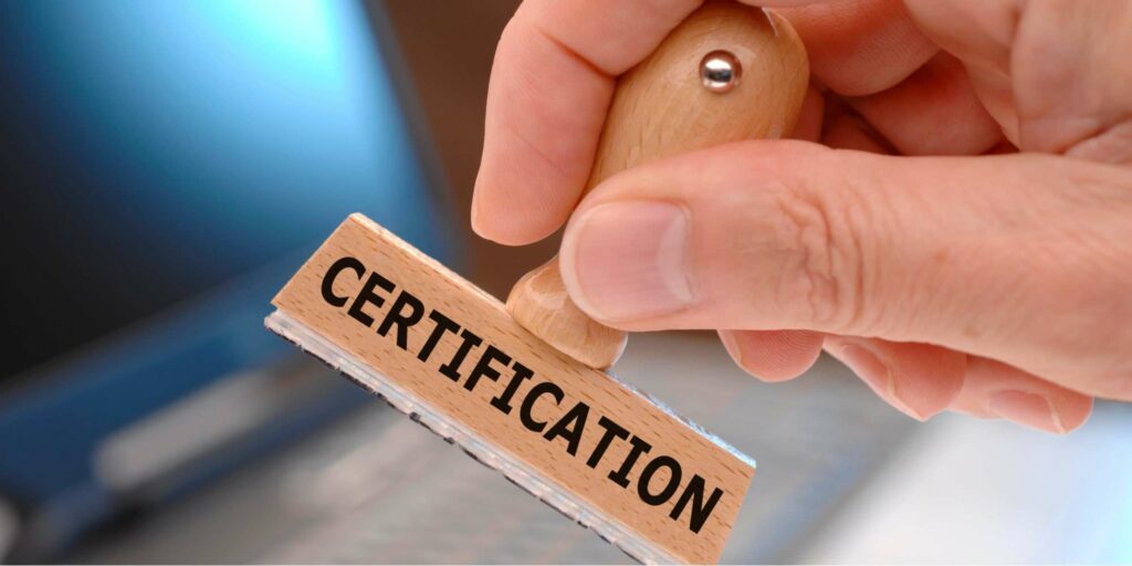 Get your entry and LVV certification